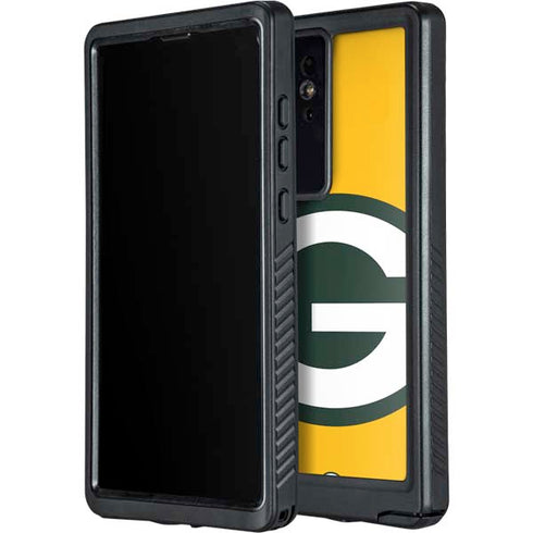 NFL Green Bay Packers Large Logo Galaxy S24 Ultra Waterproof Case