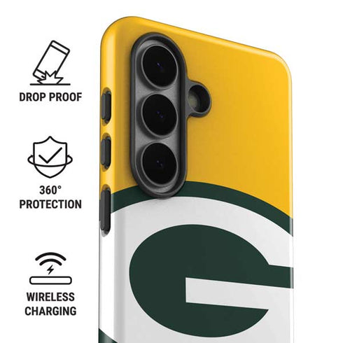 NFL Green Bay Packers Large Logo Galaxy S26 Plus Impact Case