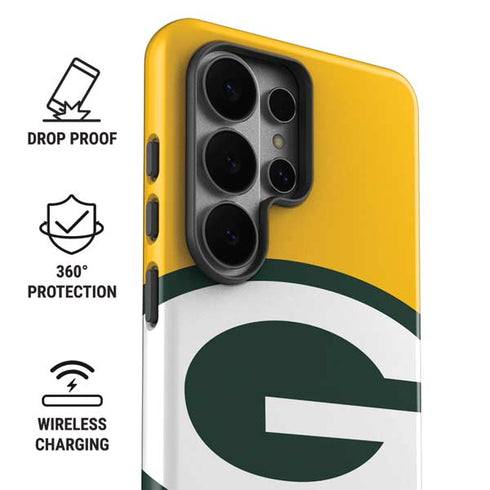 NFL Green Bay Packers Large Logo Galaxy S26 Ultra Impact Case