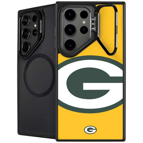 NFL Green Bay Packers Large Logo Galaxy S26 Ultra Kickstand Case