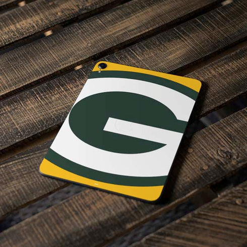 NFL Green Bay Packers Large Logo Apple iPad Pro Skin