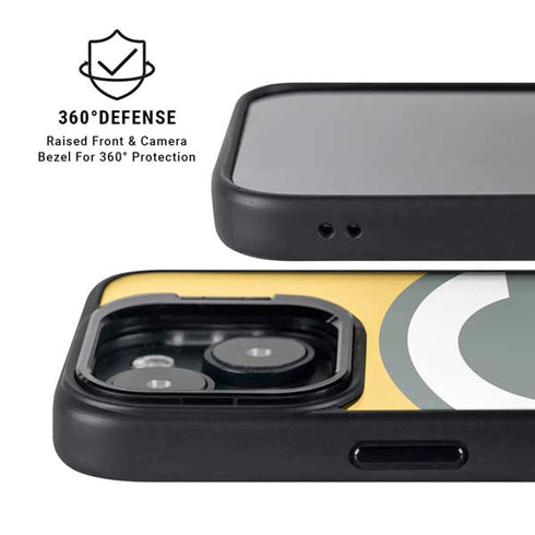 NFL Green Bay Packers Large Logo iPhone 13 Kickstand Case