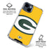 NFL Green Bay Packers Large Logo iPhone 15 Clear Case