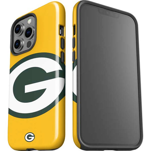 NFL Green Bay Packers Large Logo iPhone 15 Pro Impact Case