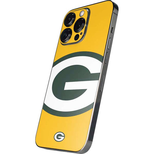 NFL Green Bay Packers Large Logo iPhone 15 Pro Max Skin