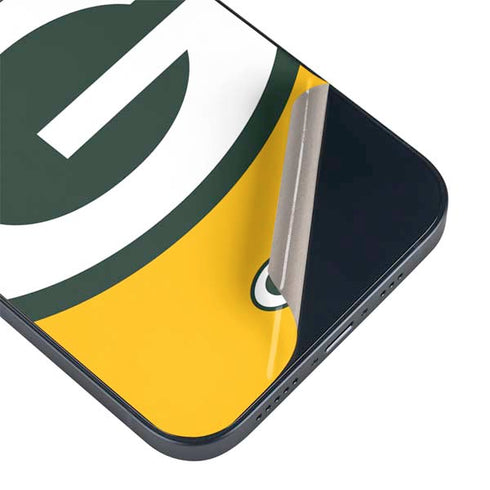 NFL Green Bay Packers Large Logo iPhone 15 Skin