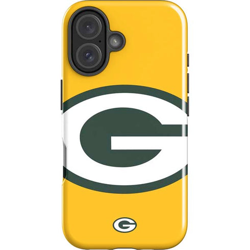 NFL Green Bay Packers Large Logo iPhone 16 Impact Case