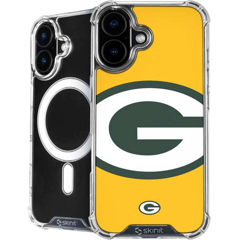 NFL Green Bay Packers Large Logo iPhone 16 MagSafe Case