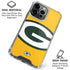 NFL Green Bay Packers Large Logo iPhone 16 Pro Clear Case