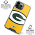 NFL Green Bay Packers Large Logo iPhone 16 Pro Max Clear Case