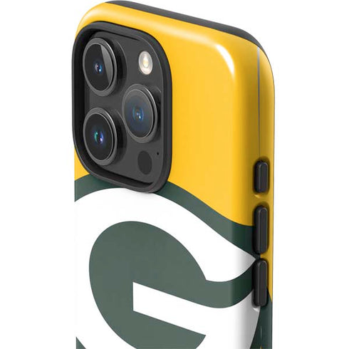NFL Green Bay Packers Large Logo iPhone 16 Pro Max Impact Case