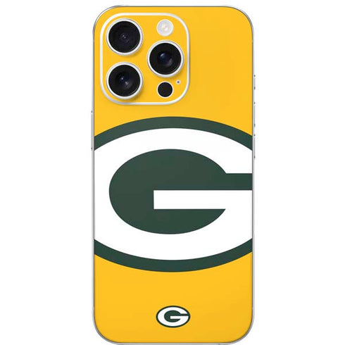 NFL Green Bay Packers Large Logo iPhone 16 Pro Skin