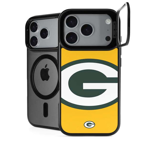 NFL Green Bay Packers Large Logo iPhone 18 Pro Kickstand Case