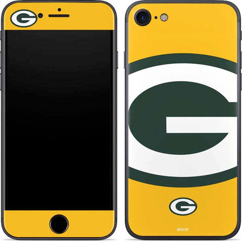 NFL Green Bay Packers Large Logo iPhone 8 Skin