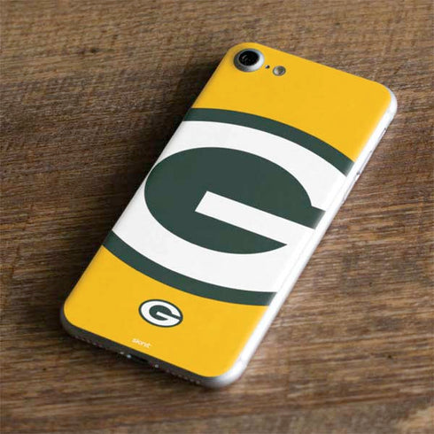 NFL Green Bay Packers Large Logo iPhone 8 Skin