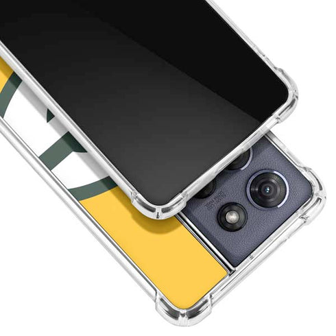 NFL Green Bay Packers Large Logo Moto G Stylus 5G (2025) Clear Case