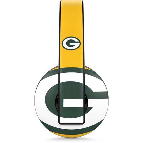 NFL Green Bay Packers Large Logo PlayStation 4 Gold Wireless Headset Skin