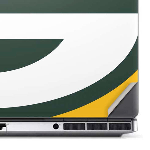 NFL Green Bay Packers Large Logo Dell Precision Skin