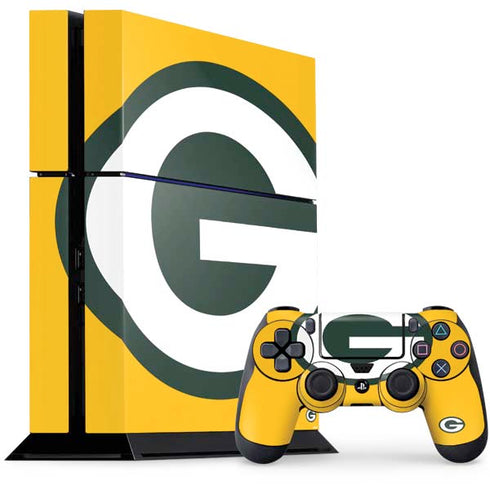 NFL Green Bay Packers Large Logo PlayStation PS4 Skins