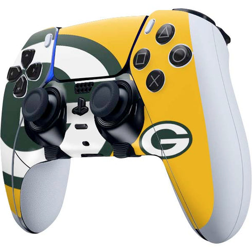 NFL Green Bay Packers Large Logo PS5 DualSense Edge Pro Controller Skin