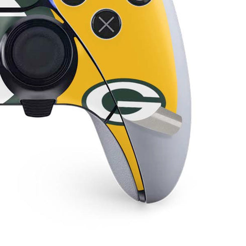 NFL Green Bay Packers Large Logo PS5 DualSense Edge Pro Controller Skin