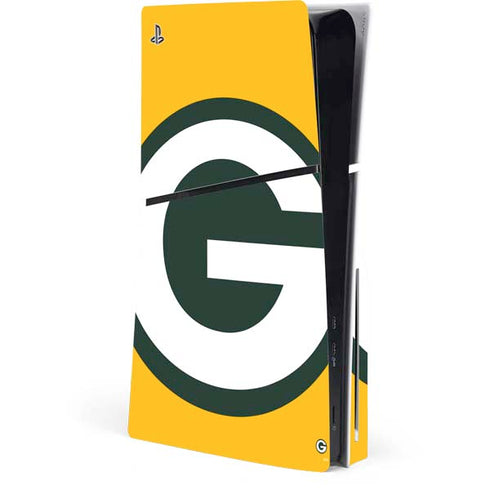 NFL Green Bay Packers Large Logo PlayStation PS5 Skins