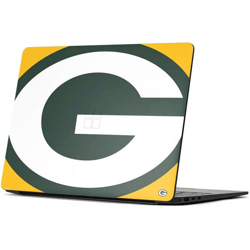 NFL Green Bay Packers Large Logo Surface Laptop 7 13.8in Skin