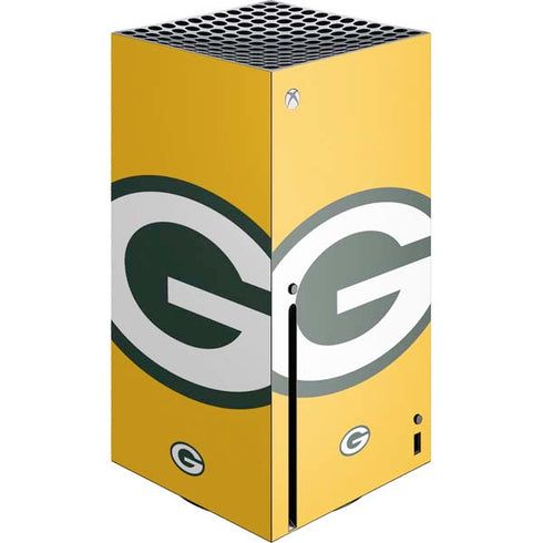 NFL Green Bay Packers Large Logo Xbox Series X Skins