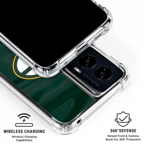 NFL Green Bay Packers Moto G Power 5G (2024) Clear Case