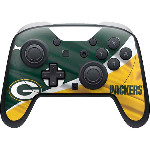 NFL Green Bay Packers Nintendo Switch 2 (2025) Pro Controller Skin