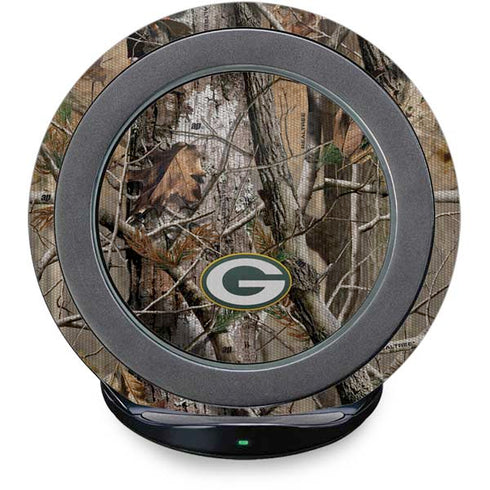 NFL Green Bay Packers Realtree AP Camo Fast Charge Wireless Charging Stand Skin