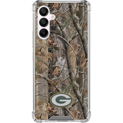 NFL Green Bay Packers Realtree AP Camo Galaxy A16 5G Clear Case