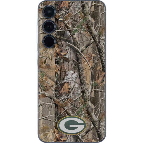 NFL Green Bay Packers Realtree AP Camo Galaxy A55 5G Skin