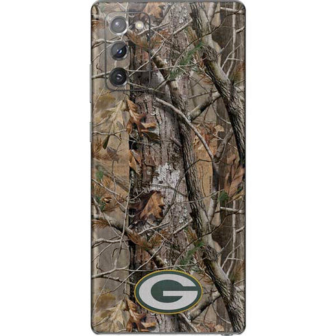 NFL Green Bay Packers Realtree AP Camo Galaxy Note20 5G Skin