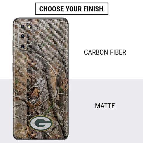 NFL Green Bay Packers Realtree AP Camo Galaxy S20 Skin