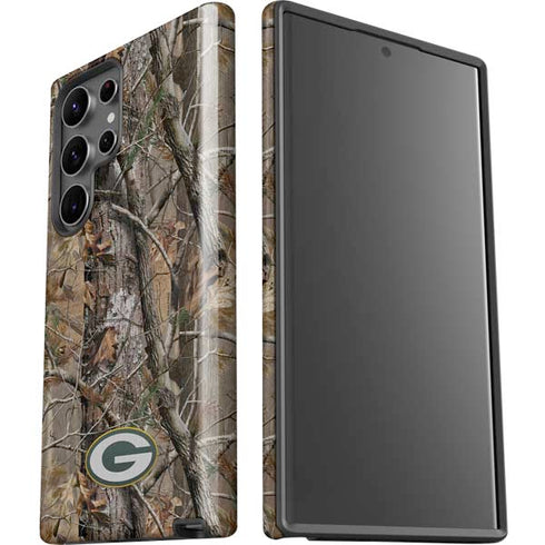 NFL Green Bay Packers Realtree AP Camo Galaxy S23 Ultra Pro Case