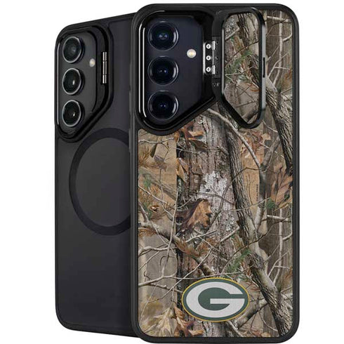 NFL Green Bay Packers Realtree AP Camo Galaxy S25 Kickstand Case