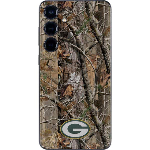 NFL Green Bay Packers Realtree AP Camo Galaxy S25 Plus Skin