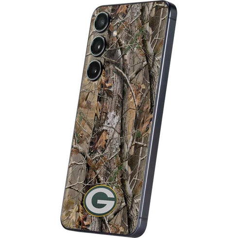 NFL Green Bay Packers Realtree AP Camo Galaxy S25 Plus Skin