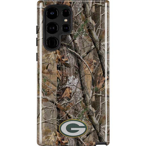NFL Green Bay Packers Realtree AP Camo Galaxy S25 Ultra Impact Case