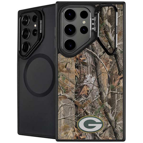 NFL Green Bay Packers Realtree AP Camo Galaxy S25 Ultra Kickstand Case