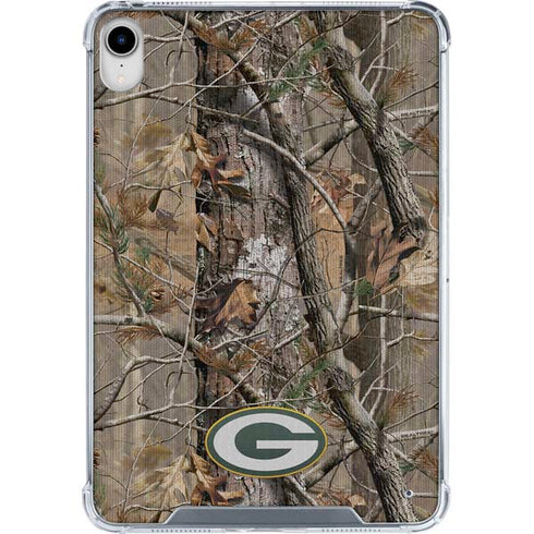 NFL Green Bay Packers Realtree AP Camo iPad 11th Gen (2025) Clear Case