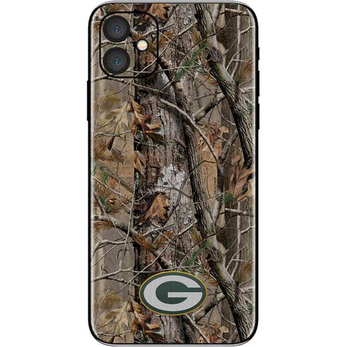 NFL Green Bay Packers Realtree AP Camo iPhone 11 Skin