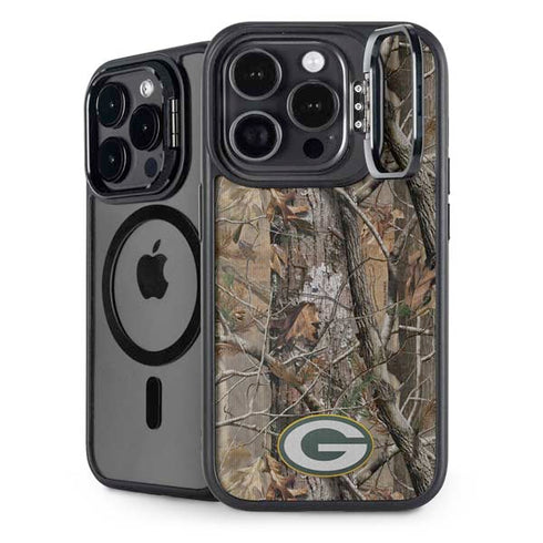 NFL Green Bay Packers Realtree AP Camo iPhone 13 Pro Kickstand Case