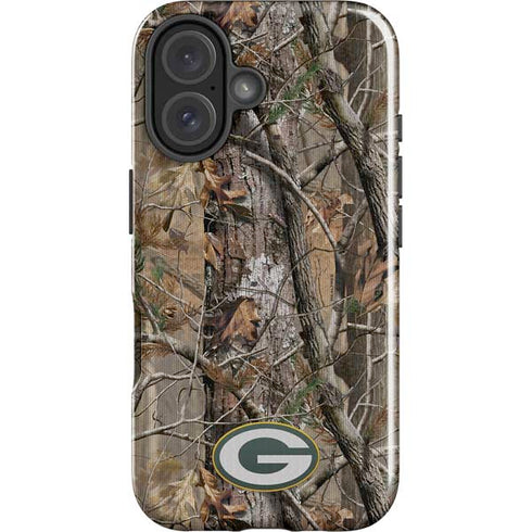 NFL Green Bay Packers Realtree AP Camo iPhone 16 Plus Impact Case