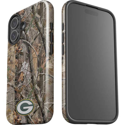NFL Green Bay Packers Realtree AP Camo iPhone 16 Plus Impact Case