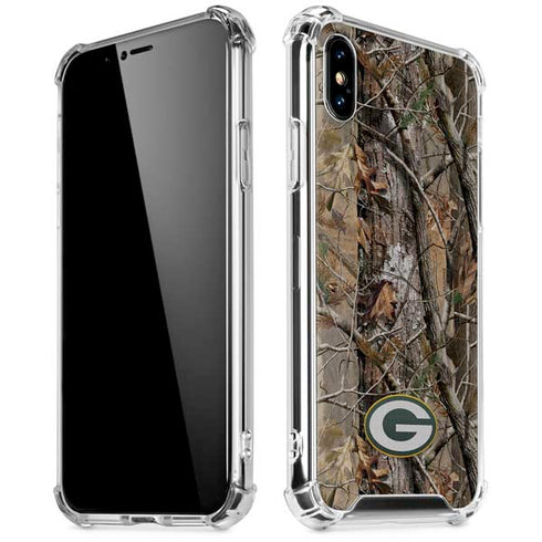NFL Green Bay Packers Realtree AP Camo iPhone X/XS Clear Case
