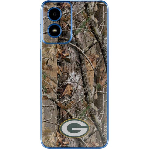 NFL Green Bay Packers Realtree AP Camo Moto G Play 4G (2024) Skin