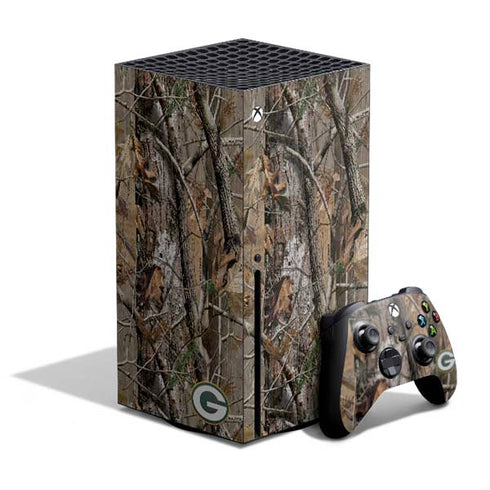 NFL Green Bay Packers Realtree AP Camo Xbox Series X Skins