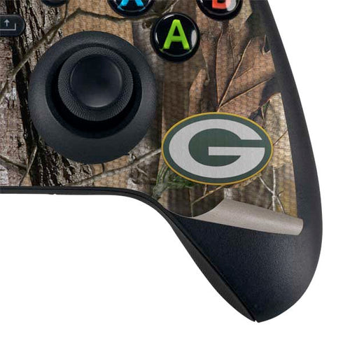 NFL Green Bay Packers Realtree AP Camo Xbox Series X Controller Skin